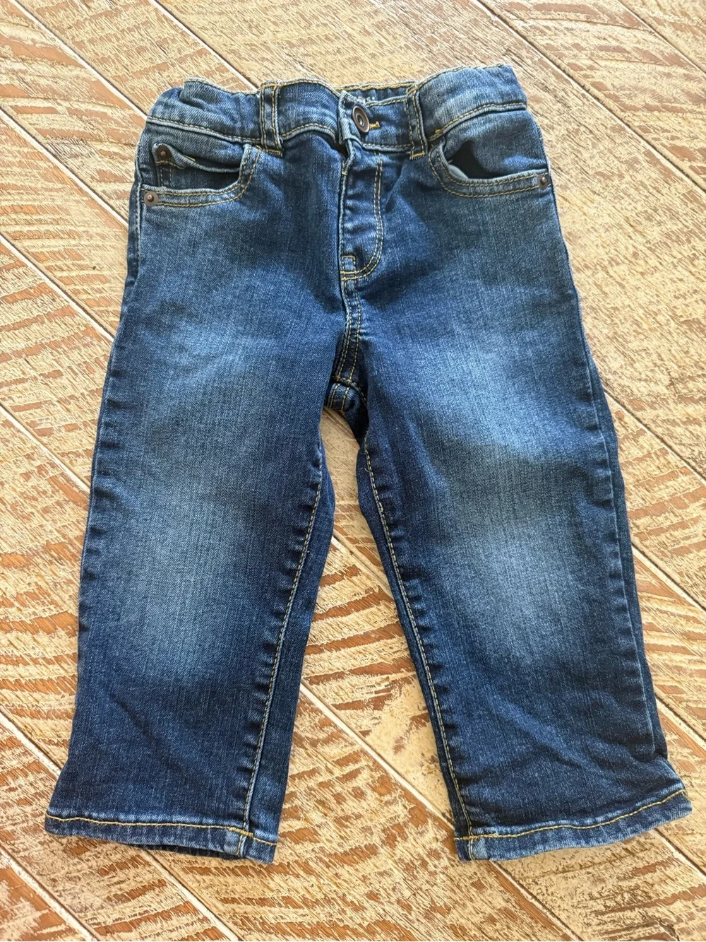 Kids Classic Dark Wash Denim Jeans - Blue The Children’s Place 2t